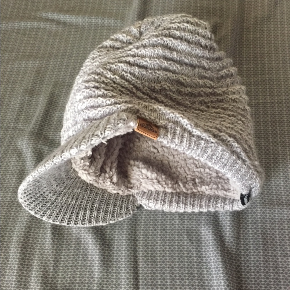 Adidas Sherpa lined beanie hat